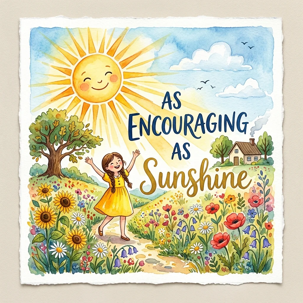 As Encouraging as Sunshine