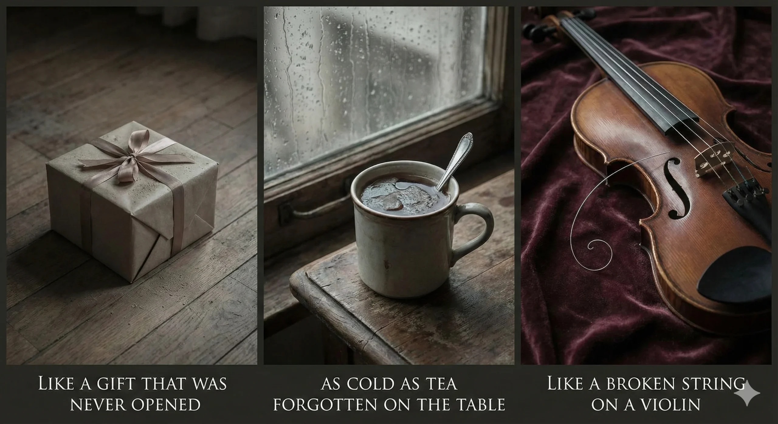 Similes for Disappointed