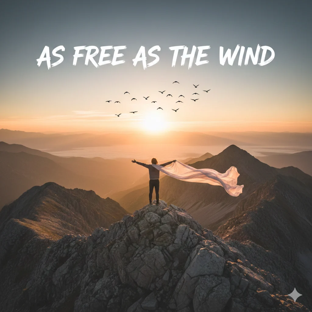 As free as the wind 