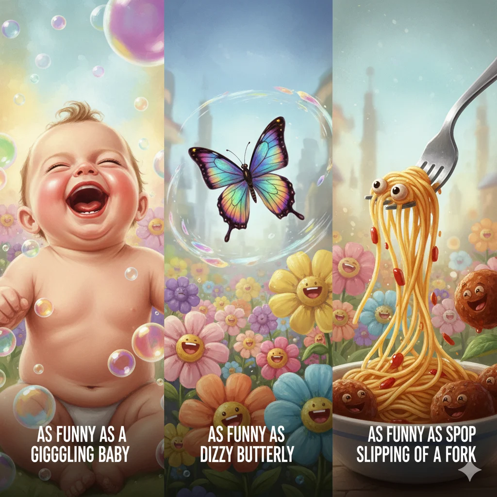 Similes for the Word Funny