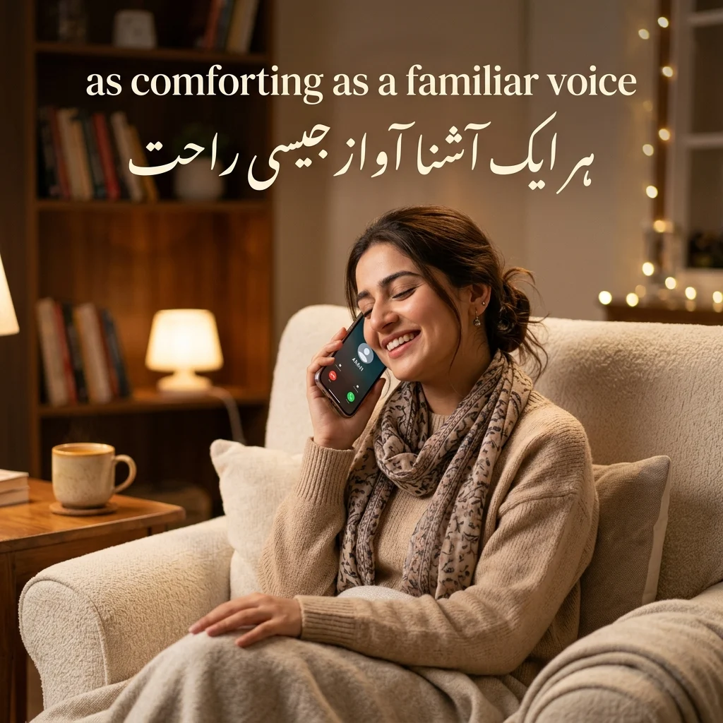 As comforting as a familiar voice