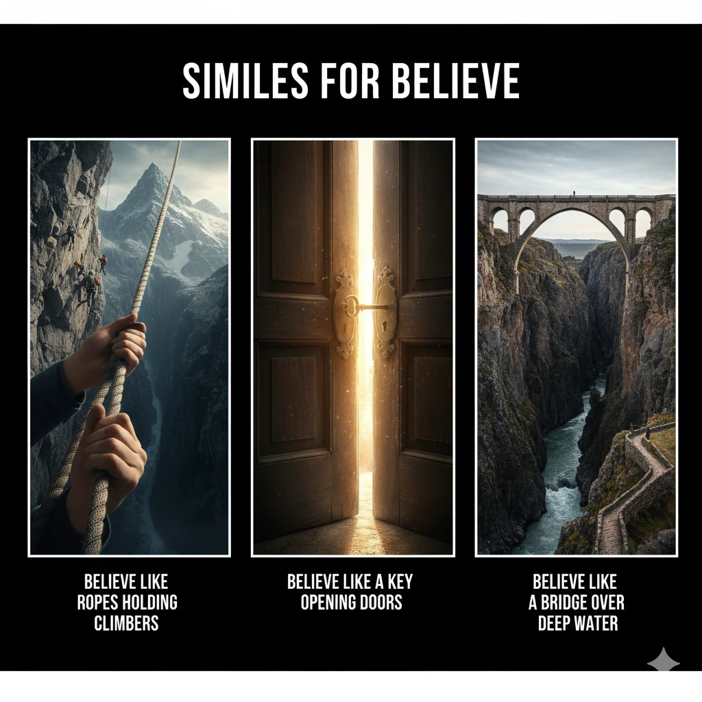 Similes for Believe