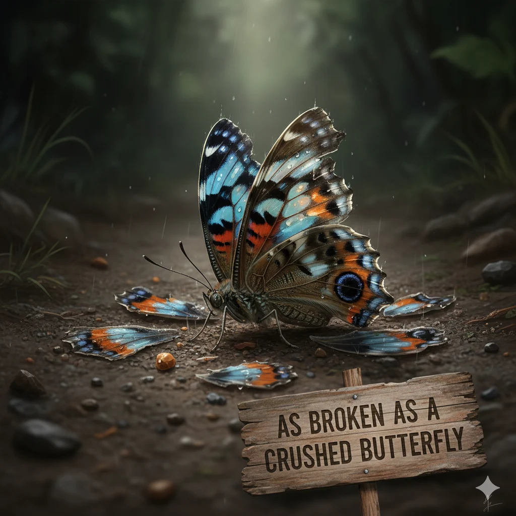 As Broken as a Crushed Butterfly