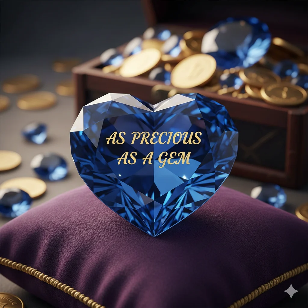 As precious as a gem 