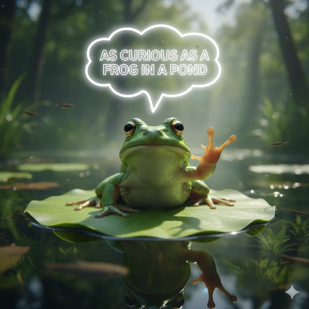 As Curious as a Frog in a Pond