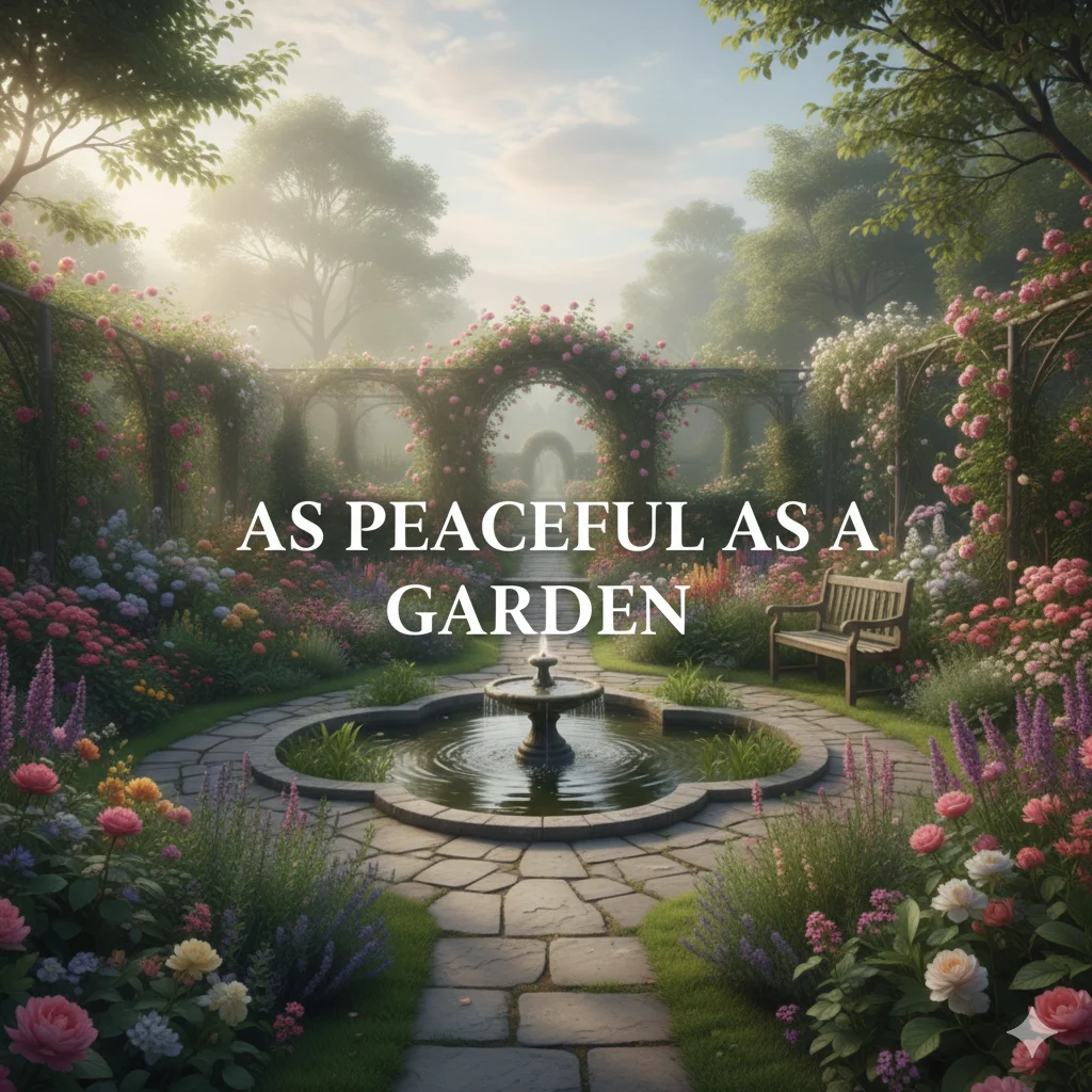 As Peaceful as a Garden