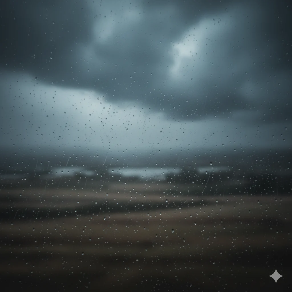 As grumpy as a cloudy morning