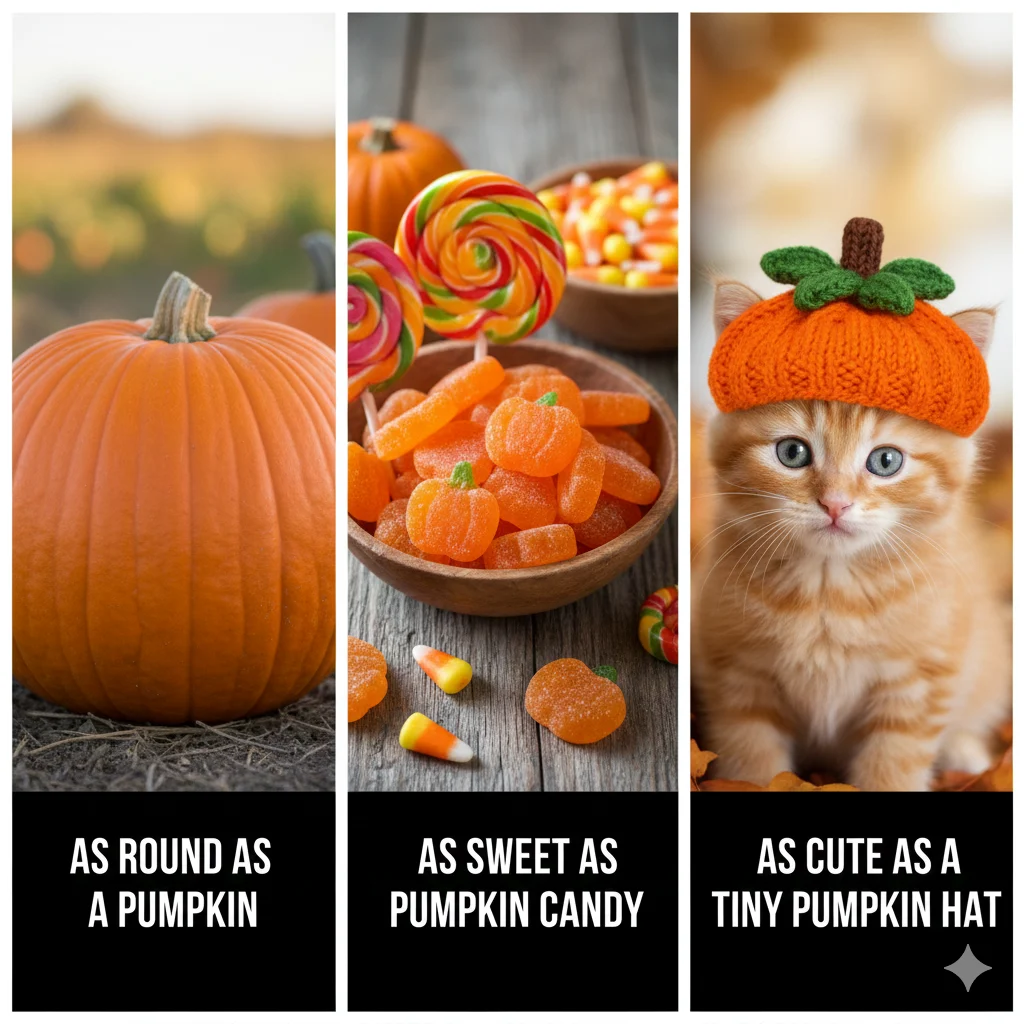 Similes for Pumpkins