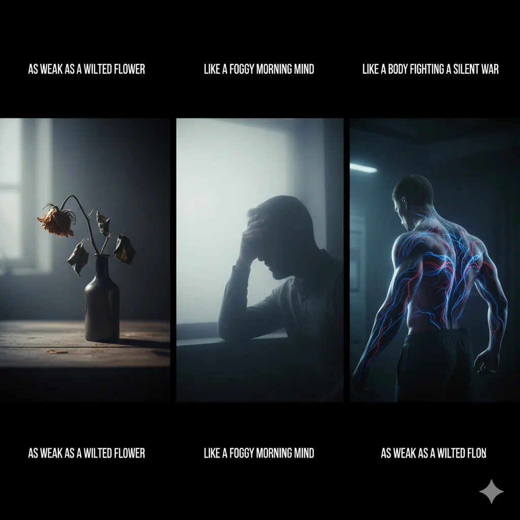 Similes for Feeling Sick