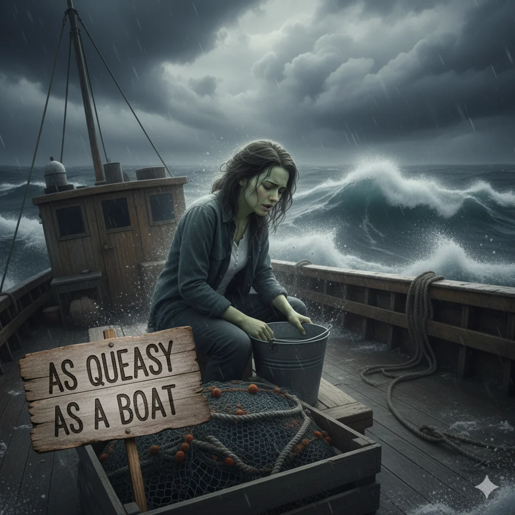 As Queasy as a Boat