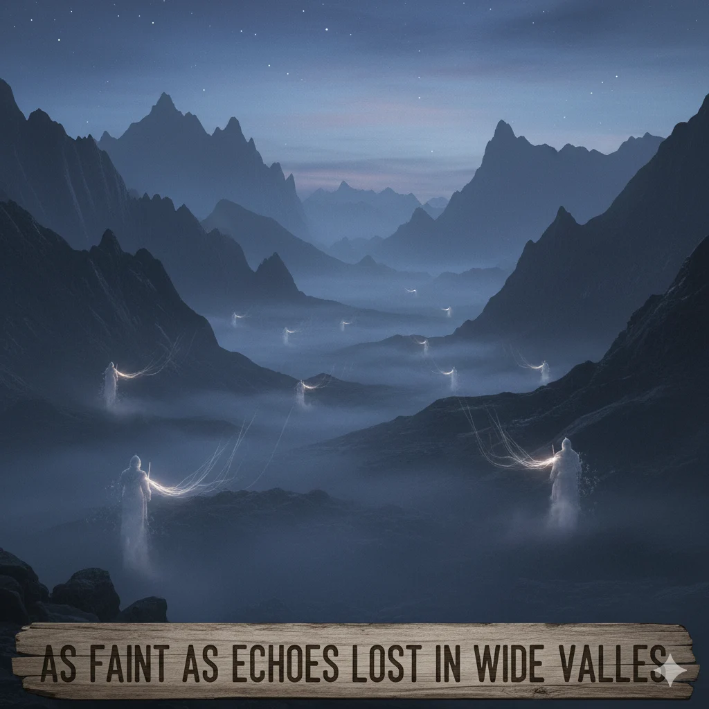 Similes for Disappearing