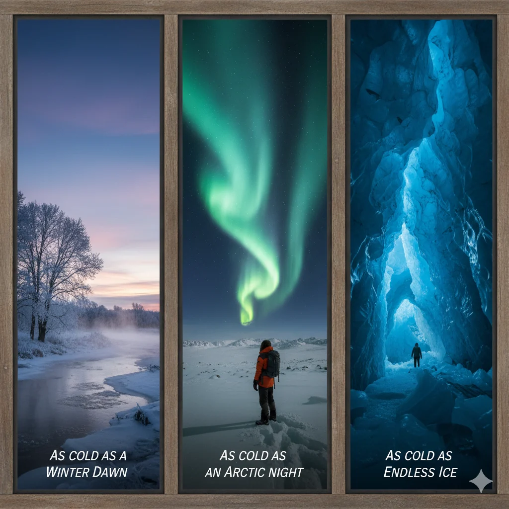 Similes for Freezing