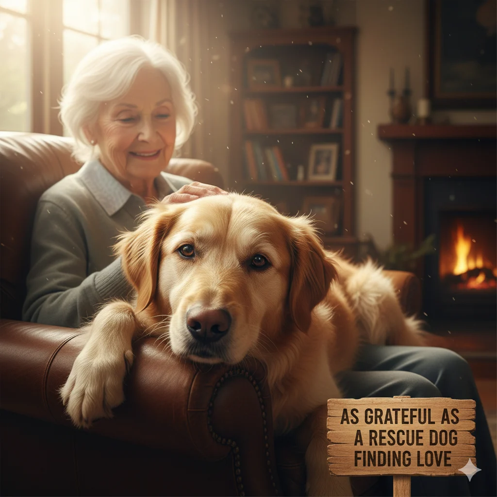 As Grateful as a Rescue Dog Finding Love 