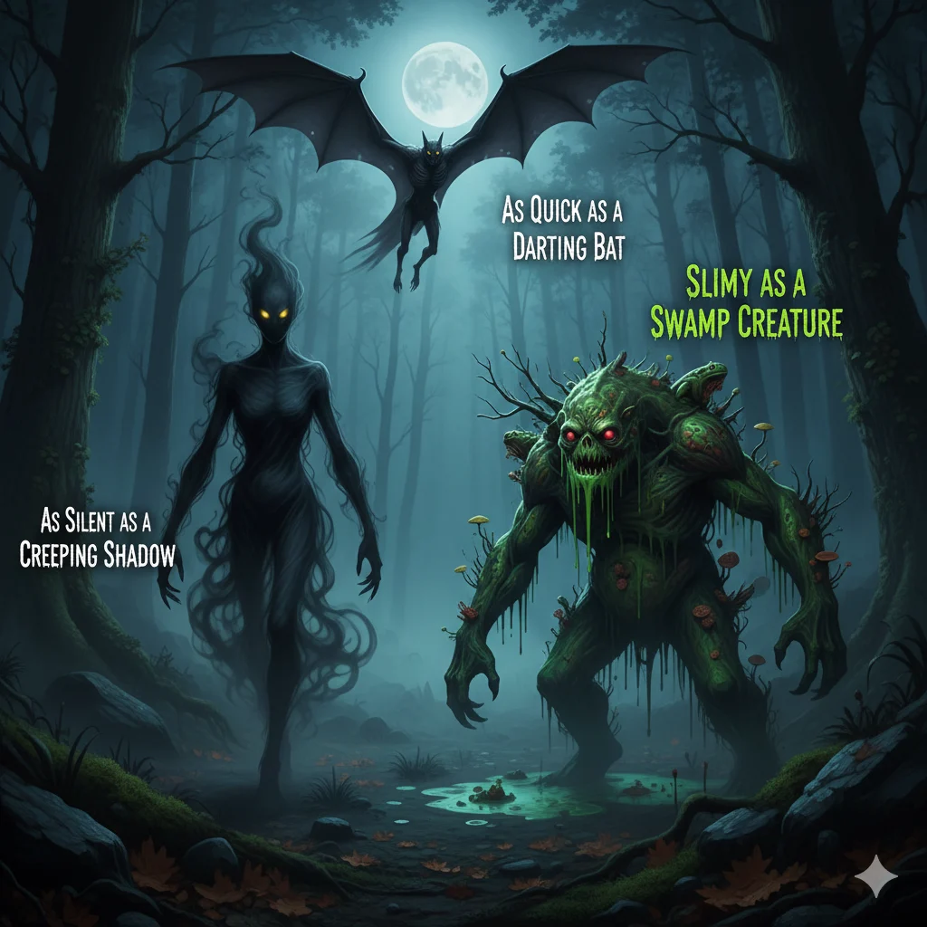 Similes for Monsters