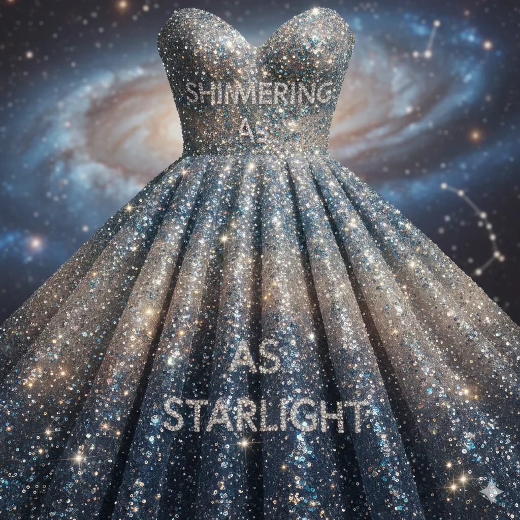  As shimmering as starlight