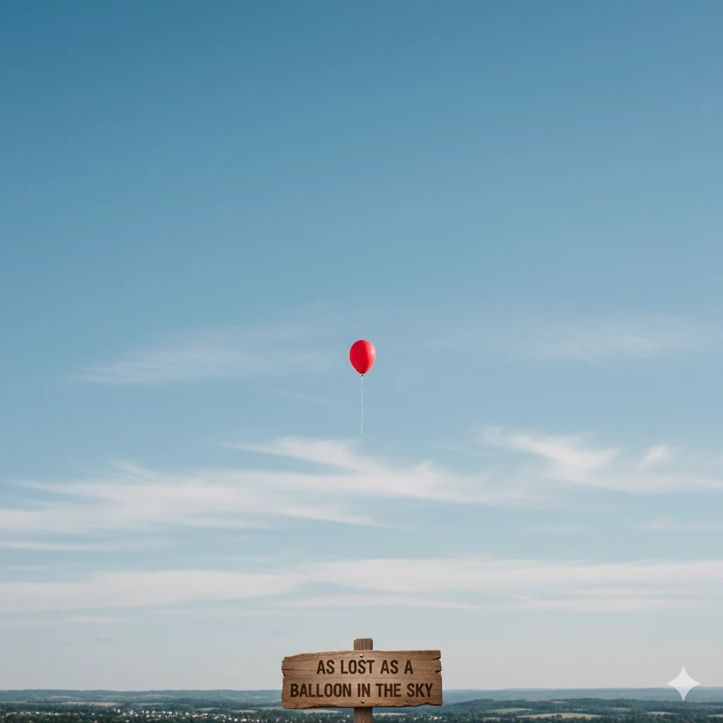 As Lost as a Balloon in the Sky