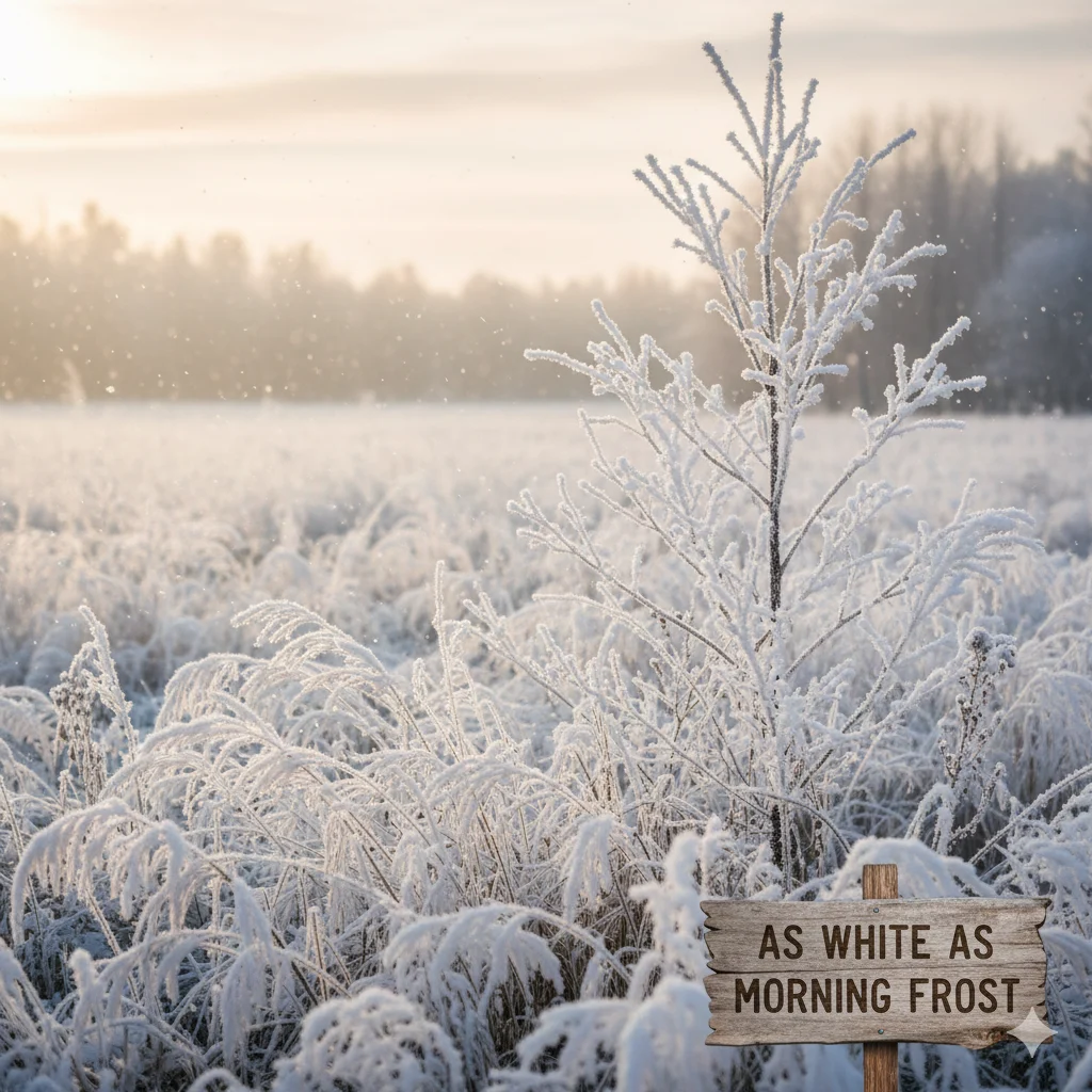 As White as Morning Frost