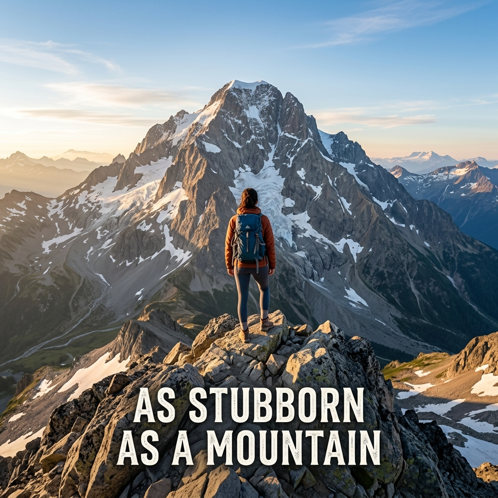 As stubborn as a mountain