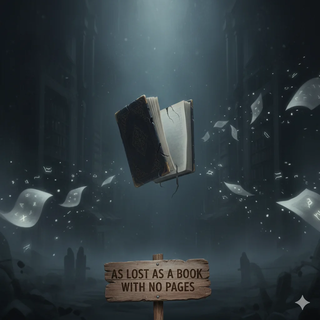 As Lost as a Book With No Pages