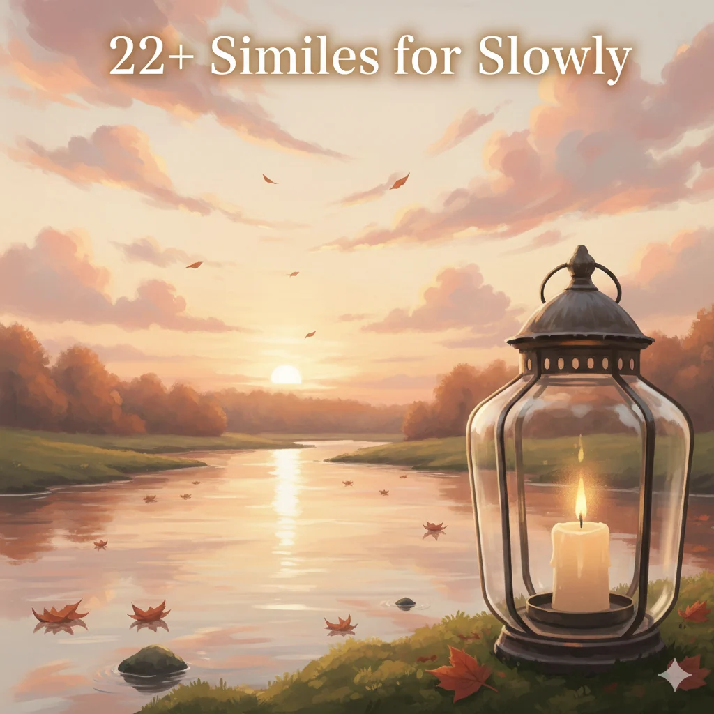Similes for Slowly