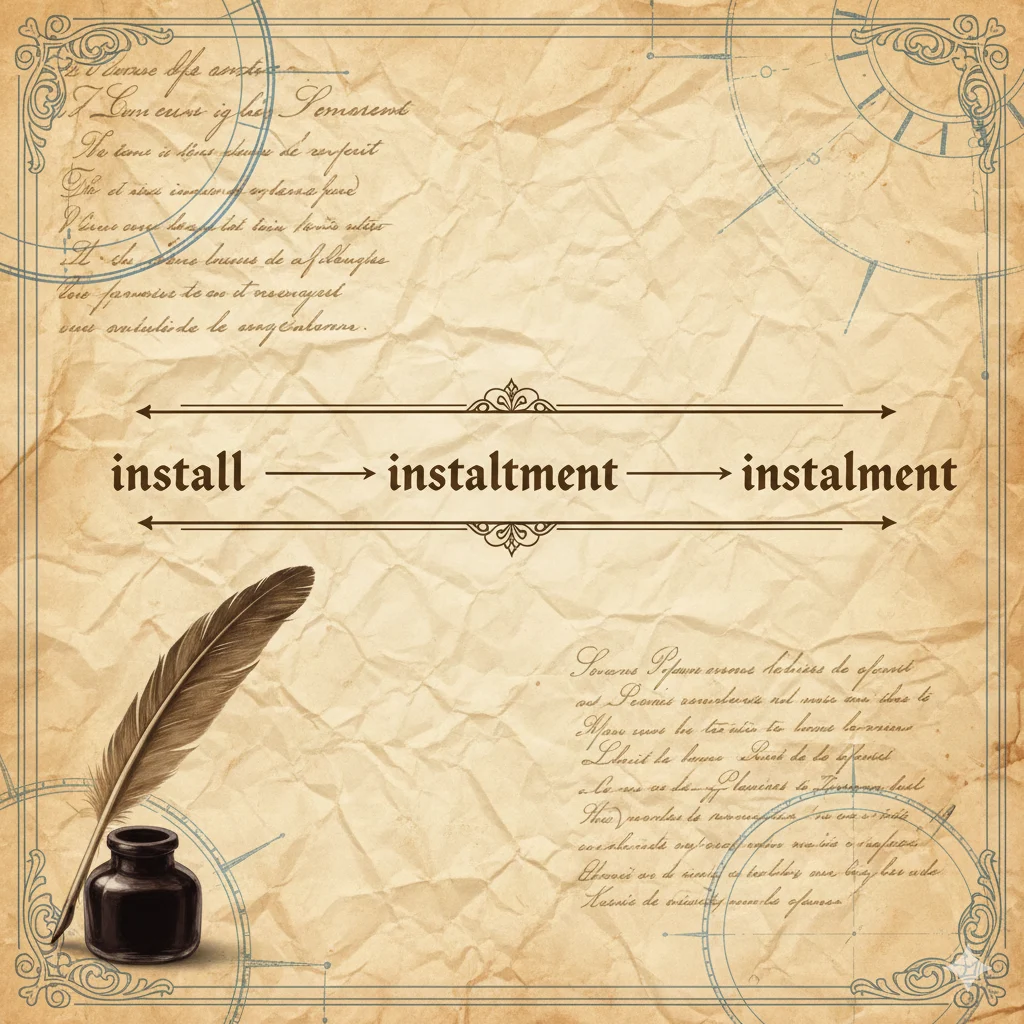 Installment vs Instalment