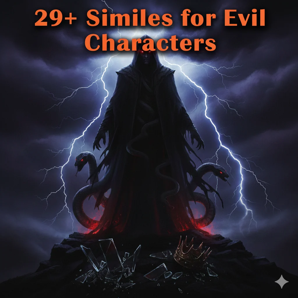 Similes for Evil Characters