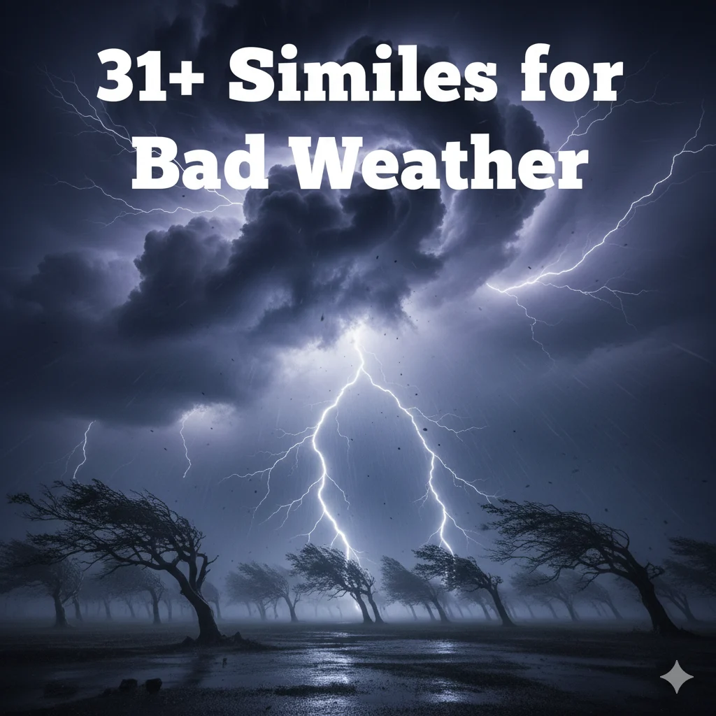 Similes for Bad Weather