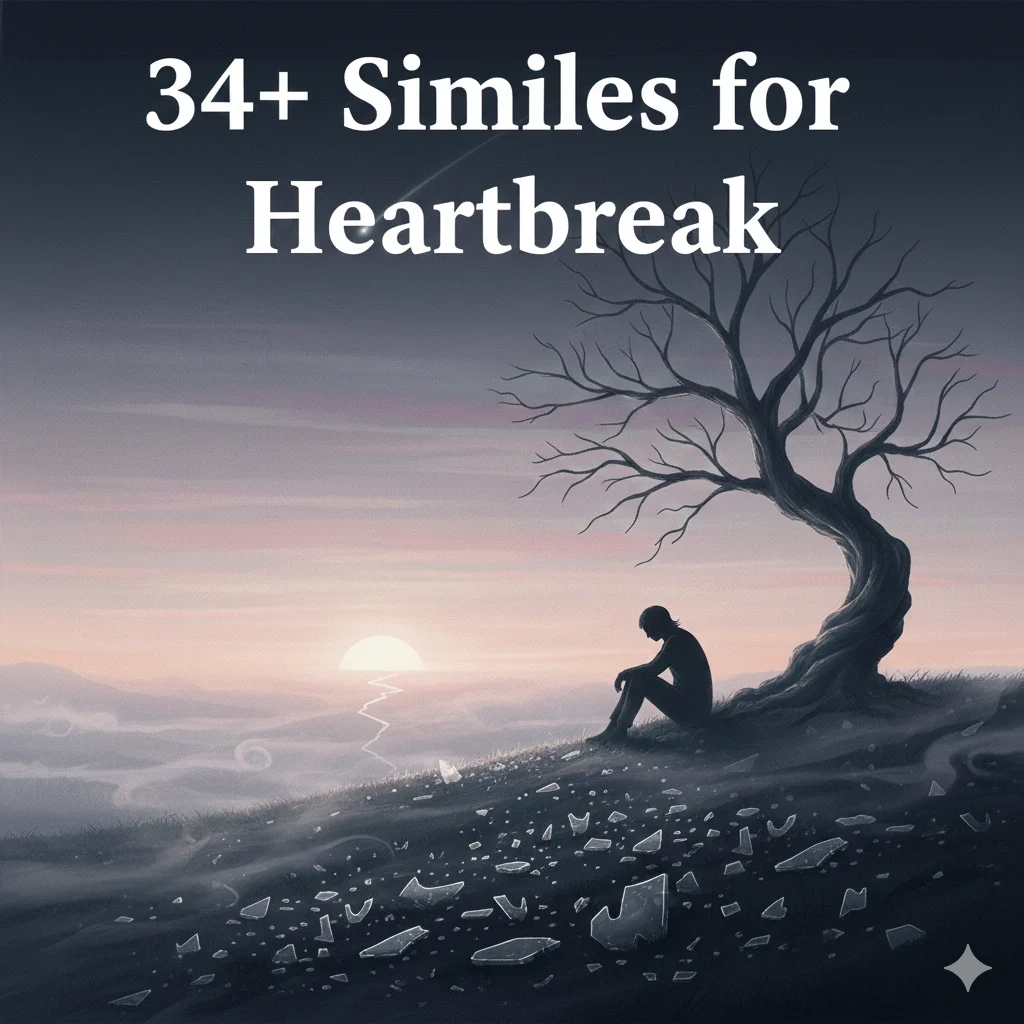 Similes for Heartbreak