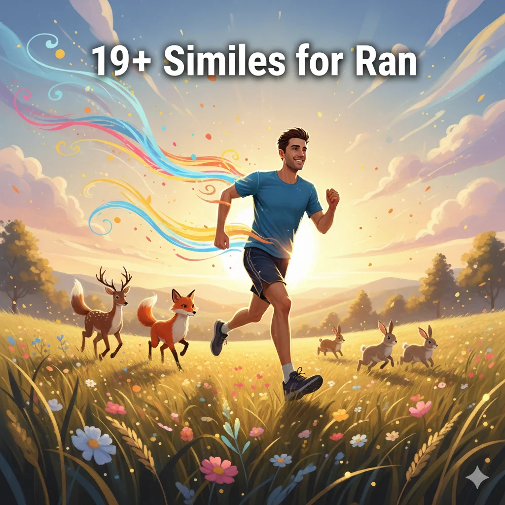 Similes for Ran