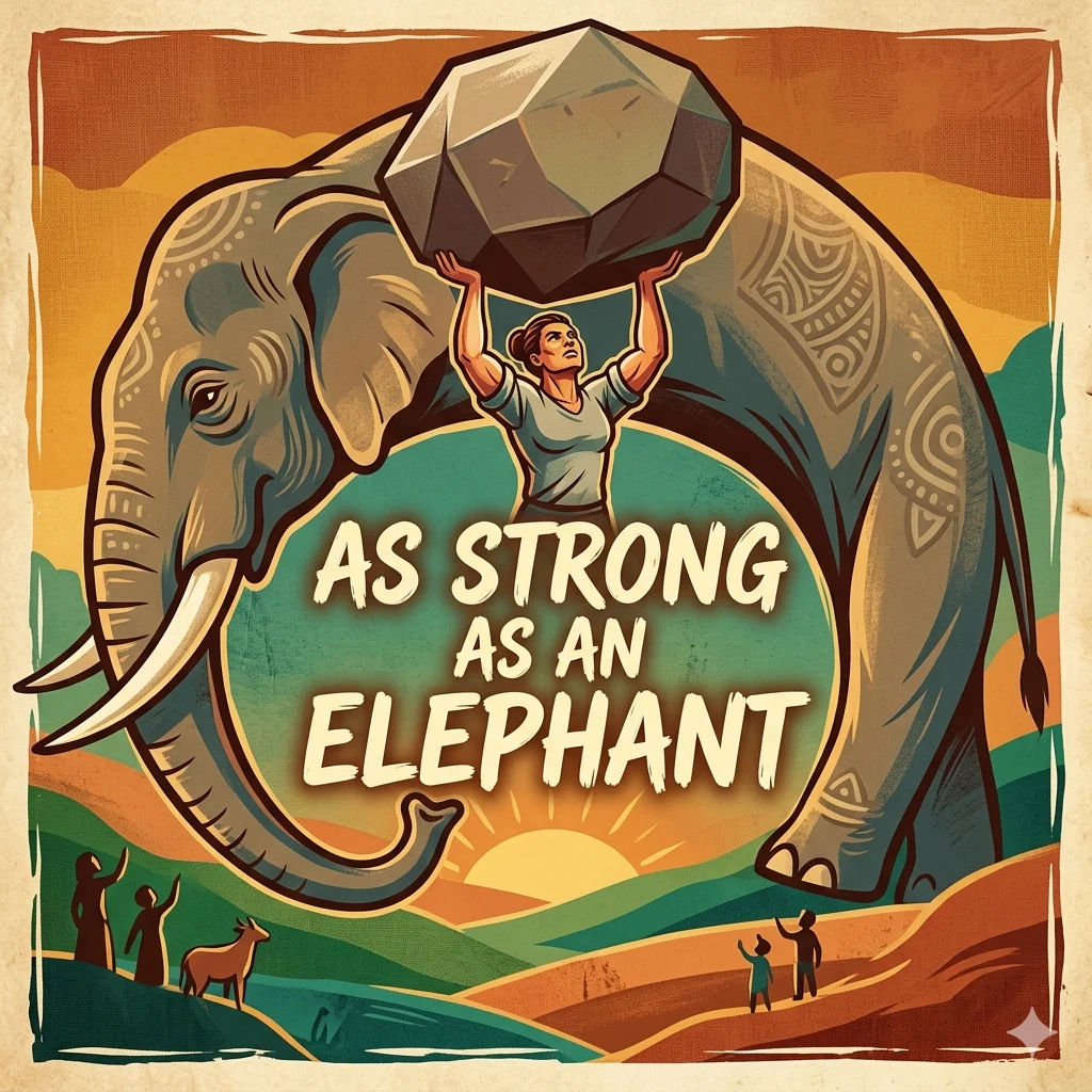 As strong as an elephant