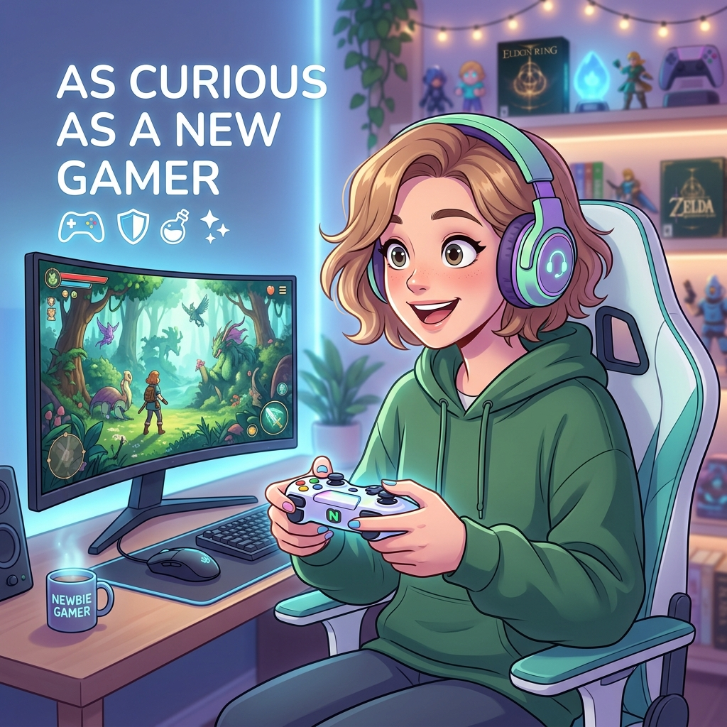  As curious as a new gamer