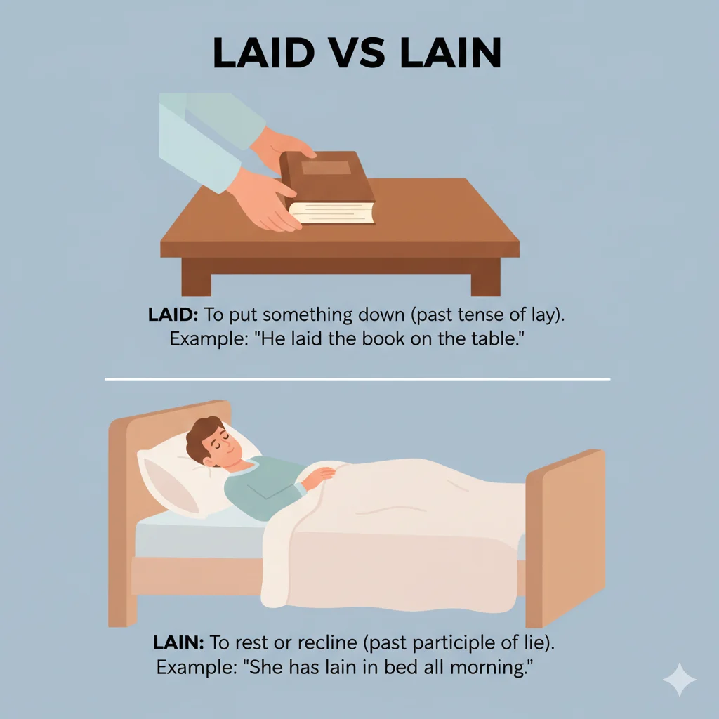 Laid vs Lain