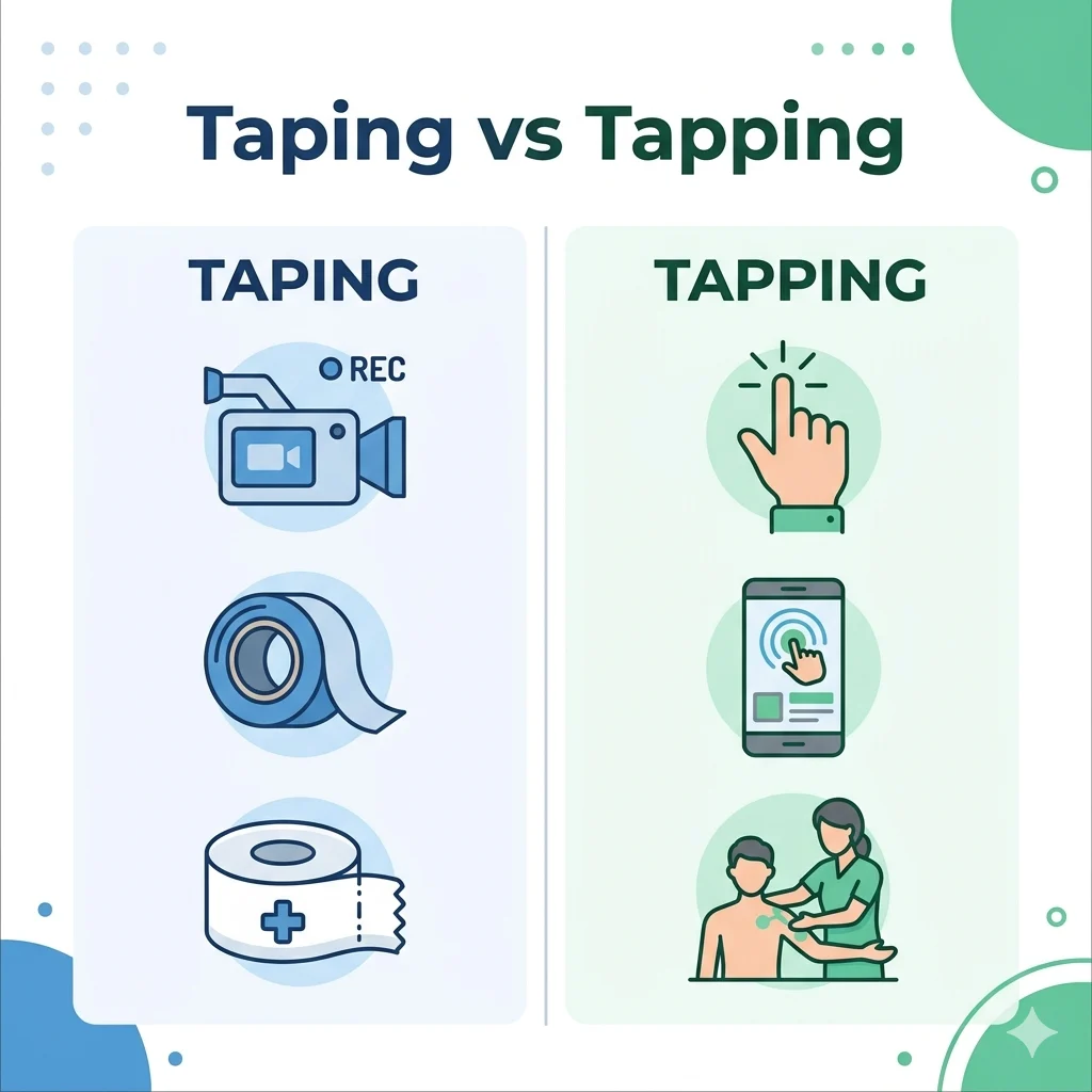 Taping vs Tapping