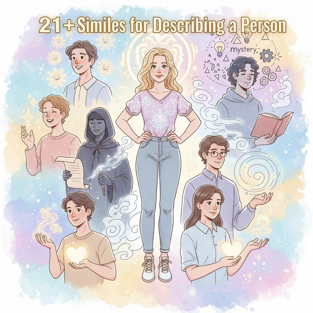 Similes for Describing a Person