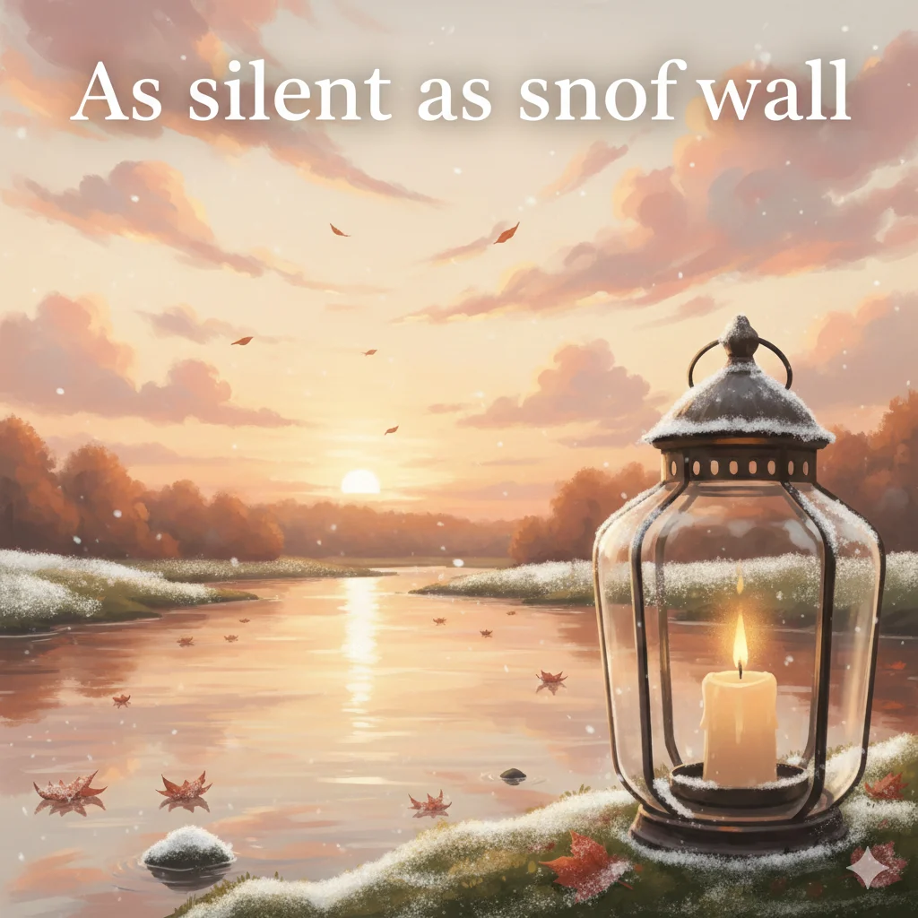 As silent as snowfall