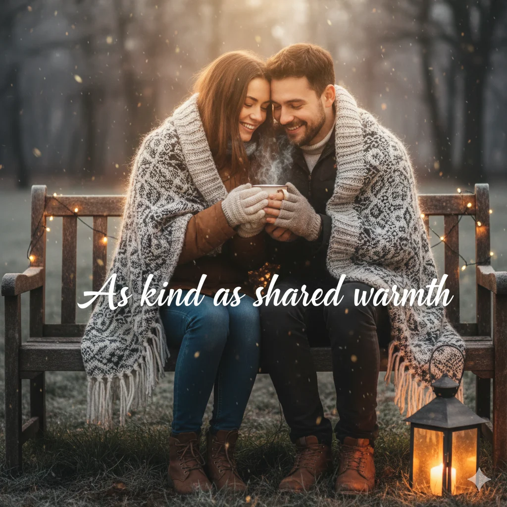 As kind as shared warmth