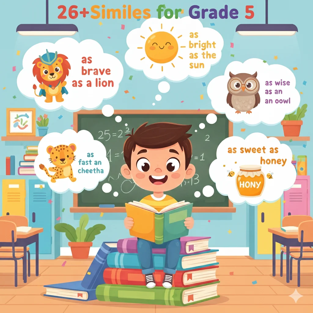 Similes for Grade 5