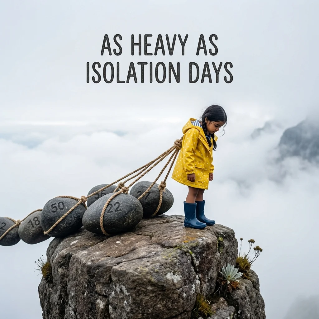 As heavy as isolation days