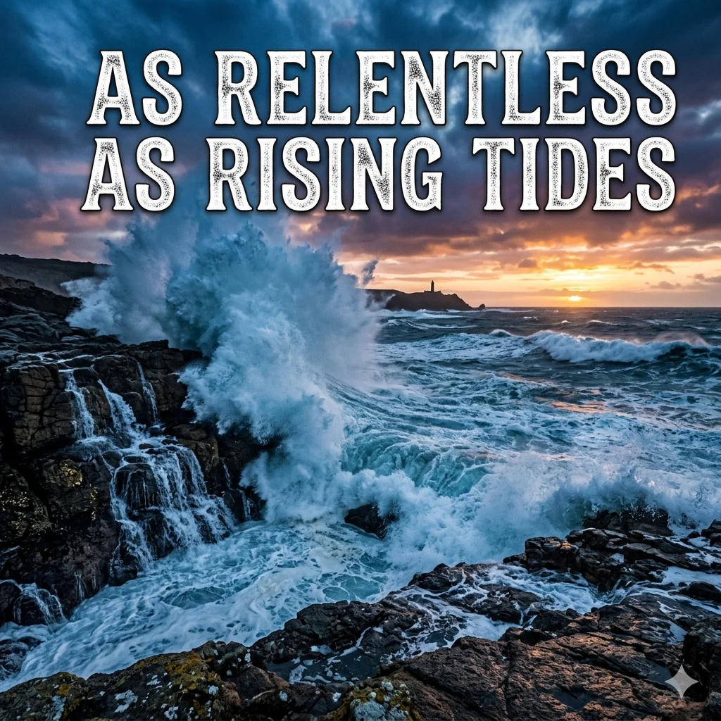 As relentless as rising tides