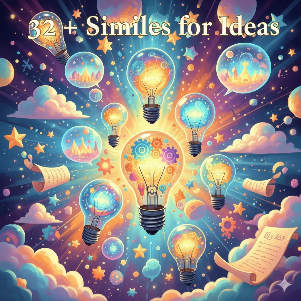 Similes for Ideas