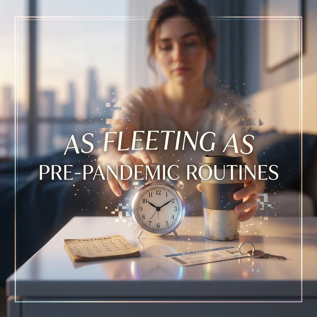 As fleeting as pre-pandemic routines