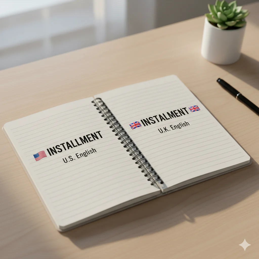 Installment vs Instalment