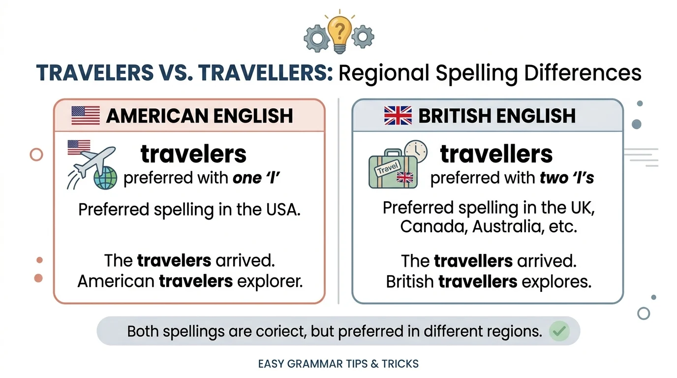 Travelers vs Travellers