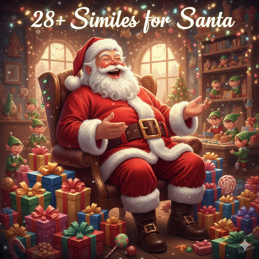 Similes for Santa