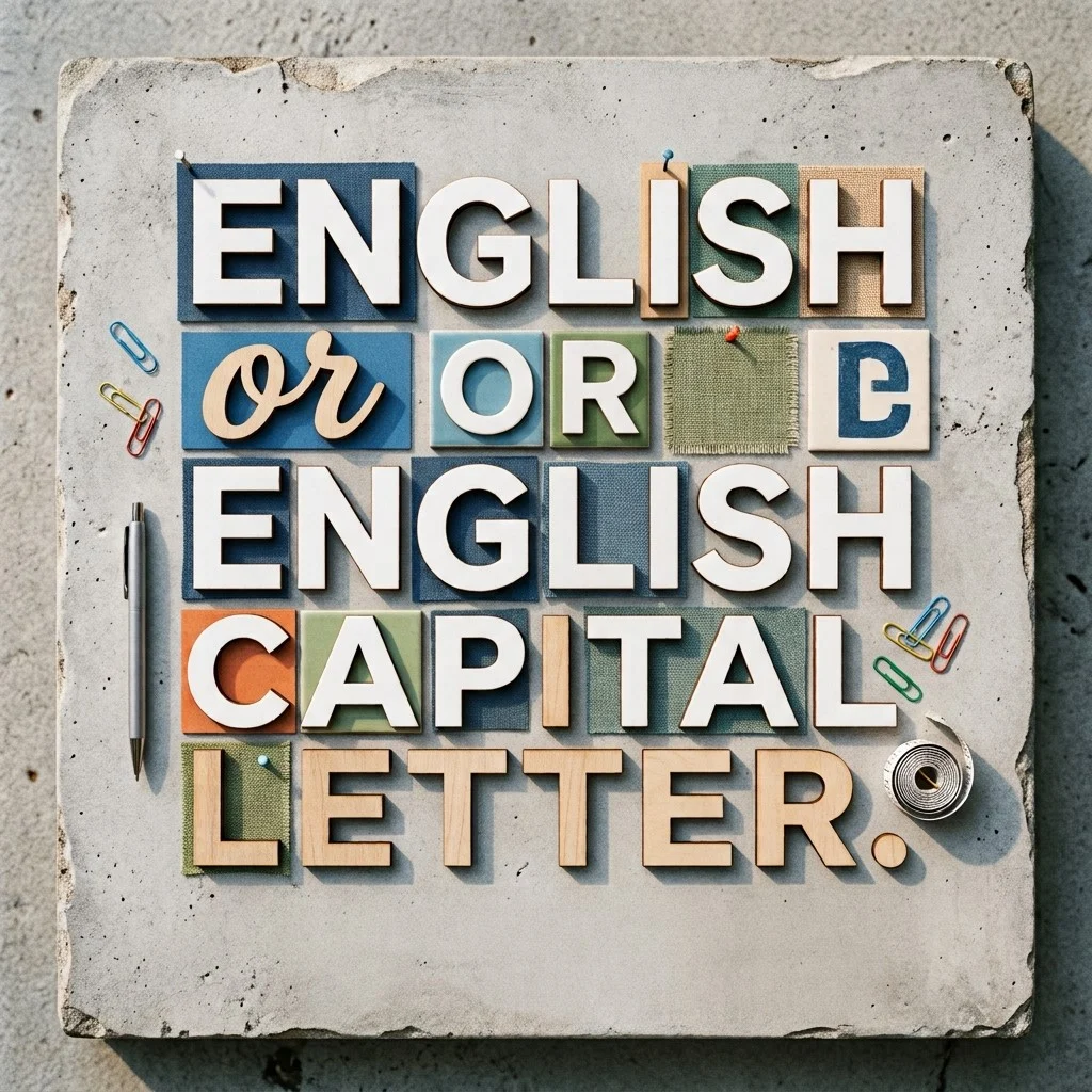 english vs English