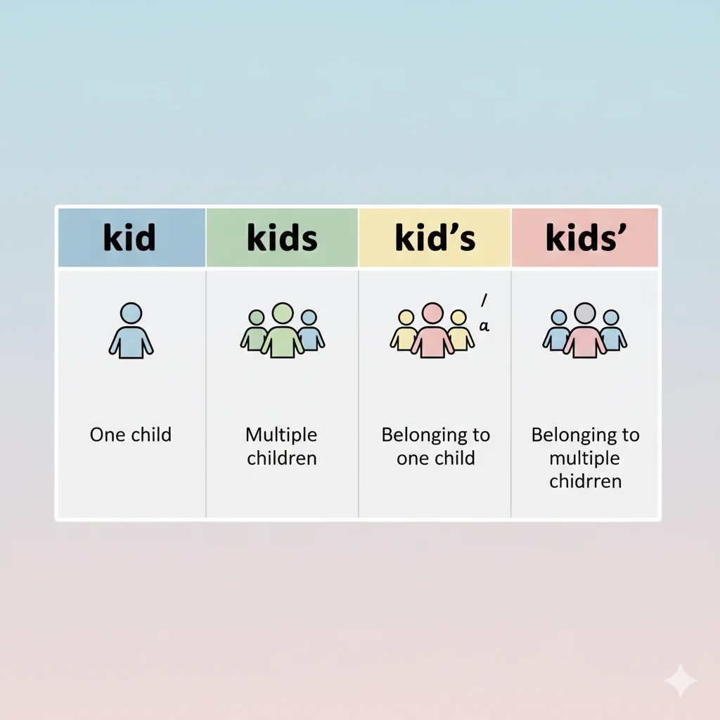 Kids vs Kid’s