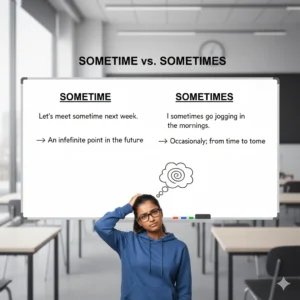 Sometime vs Sometimes