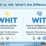 Whit vs Wit