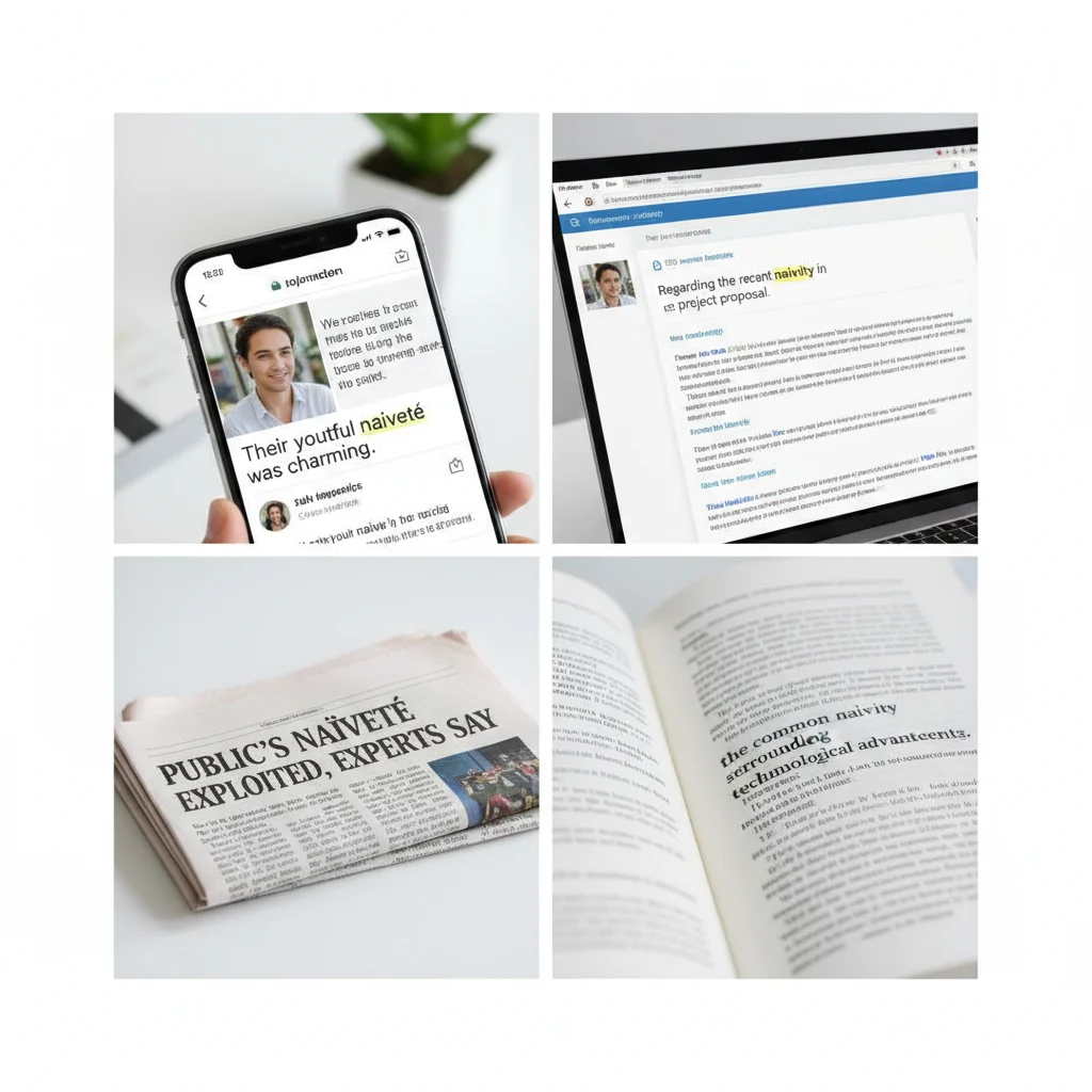 Naïveté vs Naivety