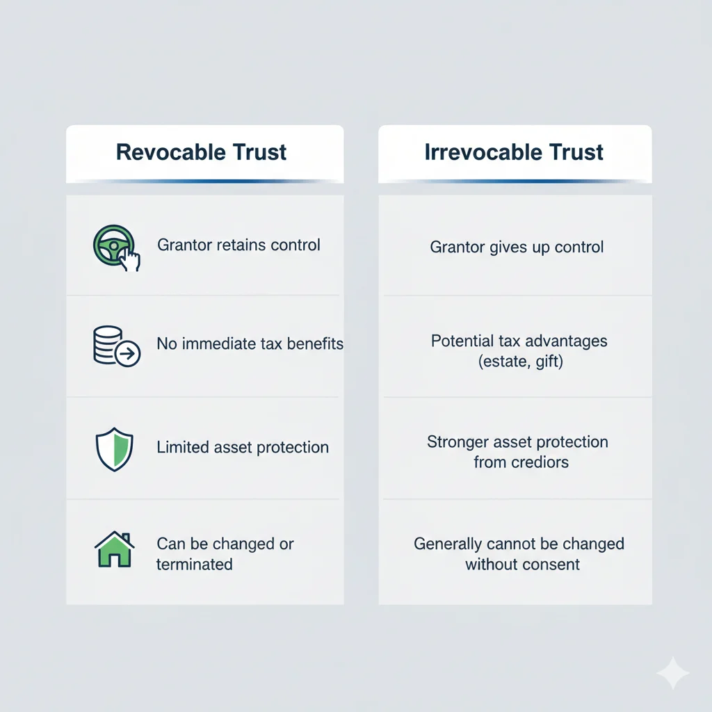 Revocable vs Irrevocable